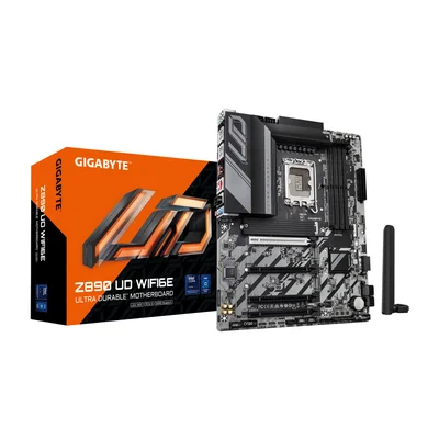 Placa Mãe Gigabyte Z890 Ud Wifi6e, Intel LGA  1851, Atx, Wf/blt, Ddr5 - Z890 Ud Wifi6e