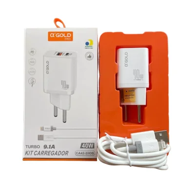 Carregador Turbo 9.1a A'gold 40w Pd+qc4.0 — foto 2