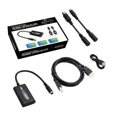 Conversor HDMI Compatível Com Mega Drive 1/2/3 E Snk Neo Geo – 1080p Com Suporte A 4:3 E 16:9