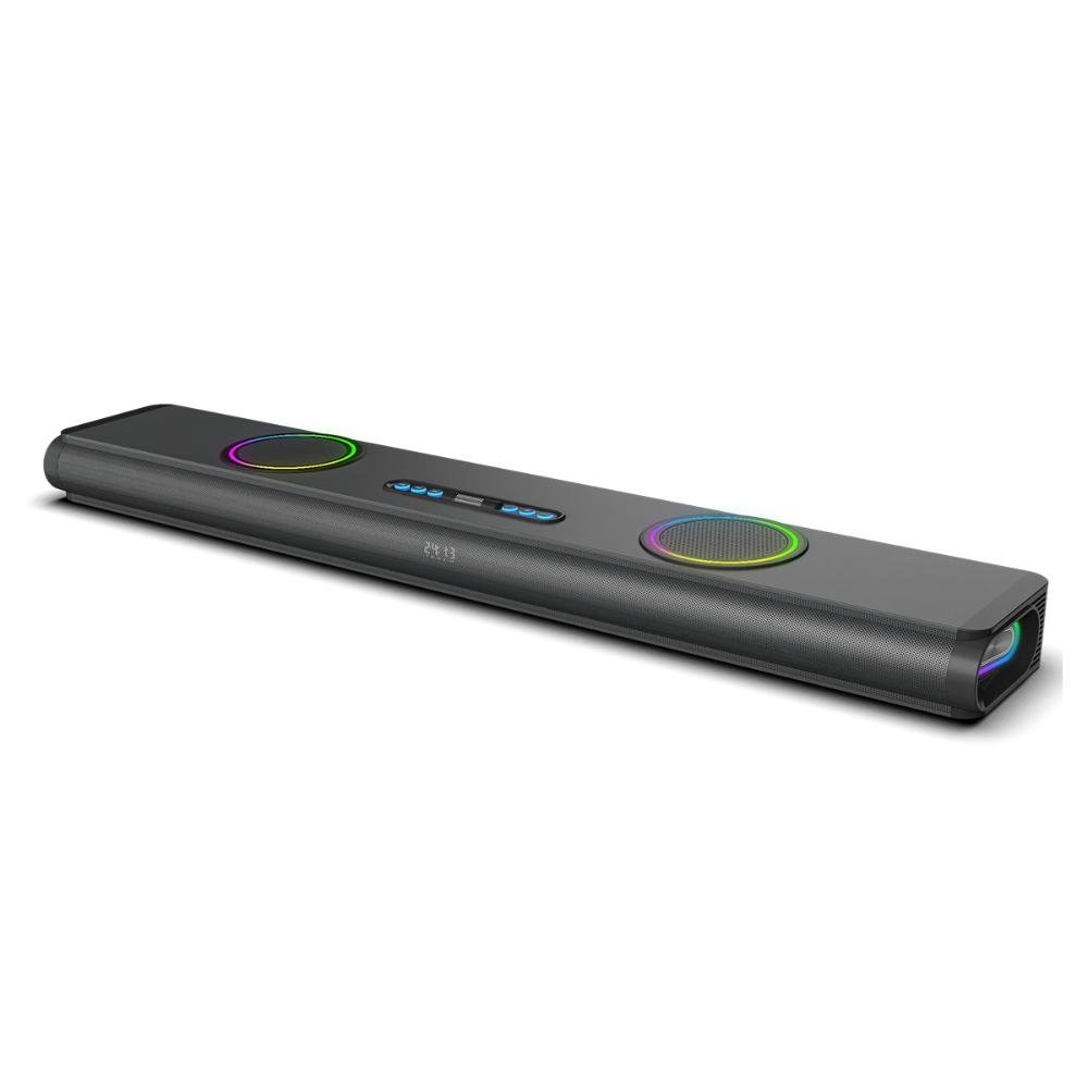 Home Theater 2.1 120w Rms,  HDMI Arc Usb Bluetooth, Subwoofer E LED