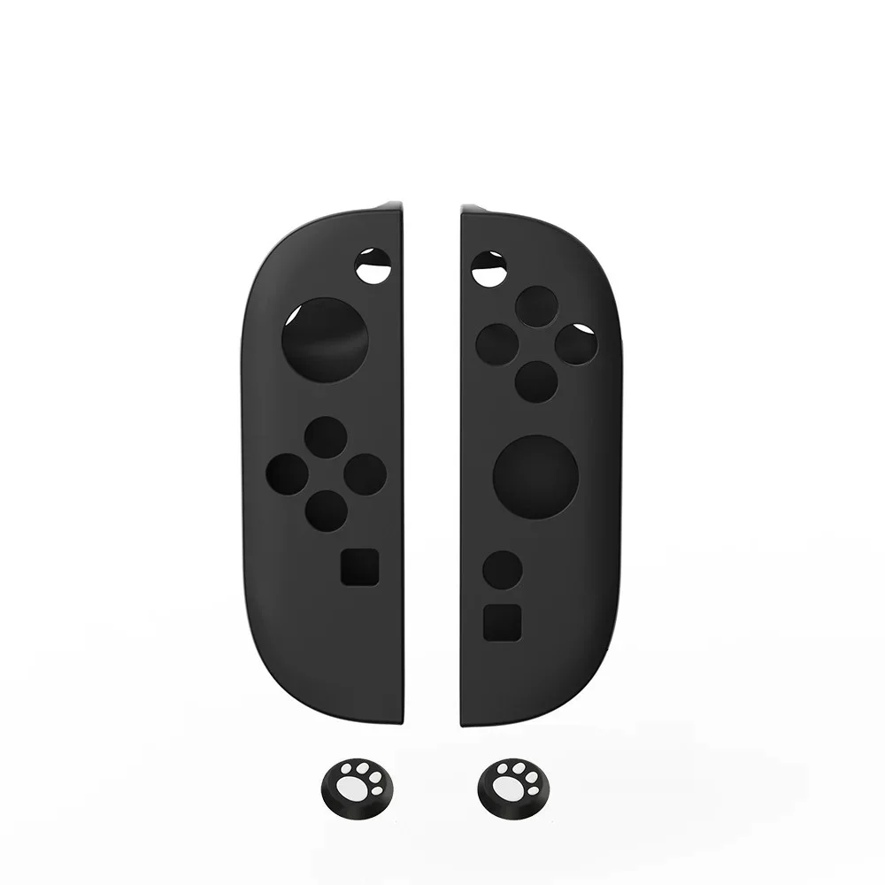 Imagem 2 de 3 do produto Capa Preta Case Joycon 2 Antiderrapante Nintendo Switch 2 Silicone Proteçao