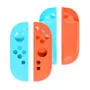 Capa Azul Vermelho Case Joycon 2 Antiderrapante Nintendo Switch 2 Silicone Proteçao