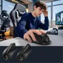 Adaptador Joycon 2 Mouse Preto Esquerdo Direito Controle Nintendo Switch 2 Ns2