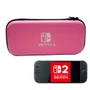 Bolsa Rosa Nintendo Switch 2 Case Proteção Bag Ns2 Maleta Logo