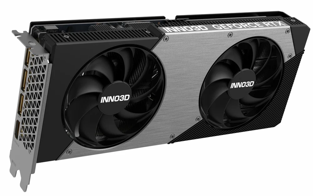 Imagem 2 de 5 do produto Placa De Vídeo Inno3d Geforce RTX 5060 Ti Twin X2, 8GB,gddr7.