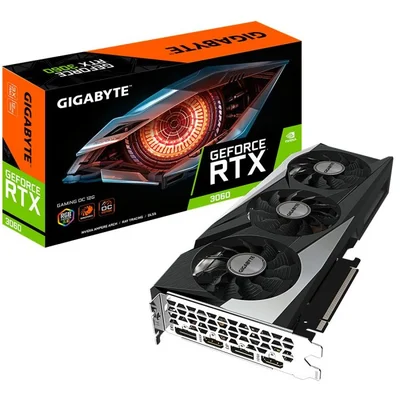Gpu Gigabyte RTX 5060 8GB Gaming Oc, Gddr7, 128-bits, 3x Dp / 1x HDMI, Black - Gv-n5060gaming Oc-8gd