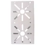 Suporte Ii Bracket Duplo Para Camera Branco - A2517/br Ipec