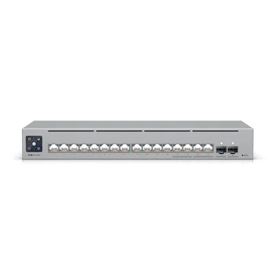 Switch Ubiquiti Gerenciável L3 16 Portas Sendo 4 De 2.5 Gigabit + 02 Sfp+ De 10gb Usw-pro-max-16-br