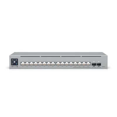 Switch Ubiquiti Gerenciável L3 16 Portas Sendo 4 De 2.5 Gigabit + 02 Sfp+ De 10gb Usw-pro-max-16-poe