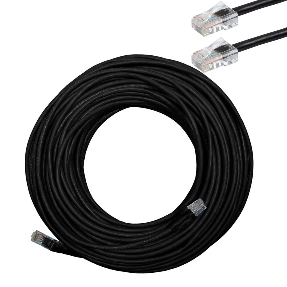 Cabo De Rede Cftv 55 Metros 8 Vias Upt 4 Pares Cat5 Preto Cabo De Rede Cftv 55 Metros 8 Vias Upt 4 Pares Cat5 Preto