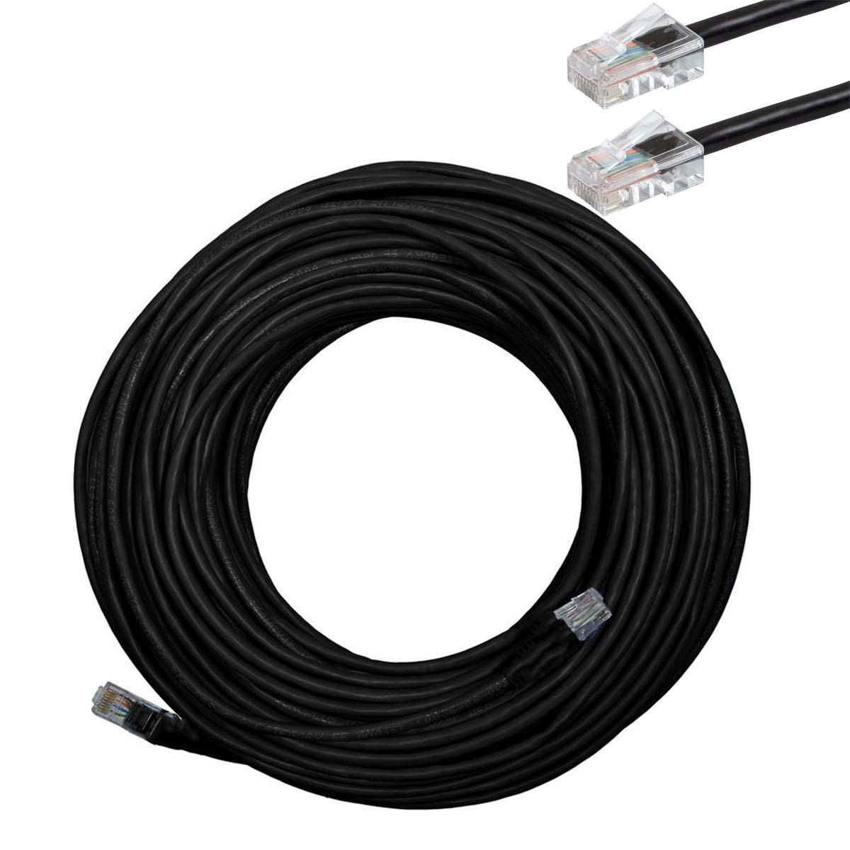 Cabo De Rede Cftv 30 Metros 8 Vias Upt 4 Pares Cat5 Preto