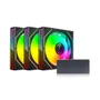 Kit Cooler C3tech RGB F9-l660bkRGB Com Controladora Preto 3