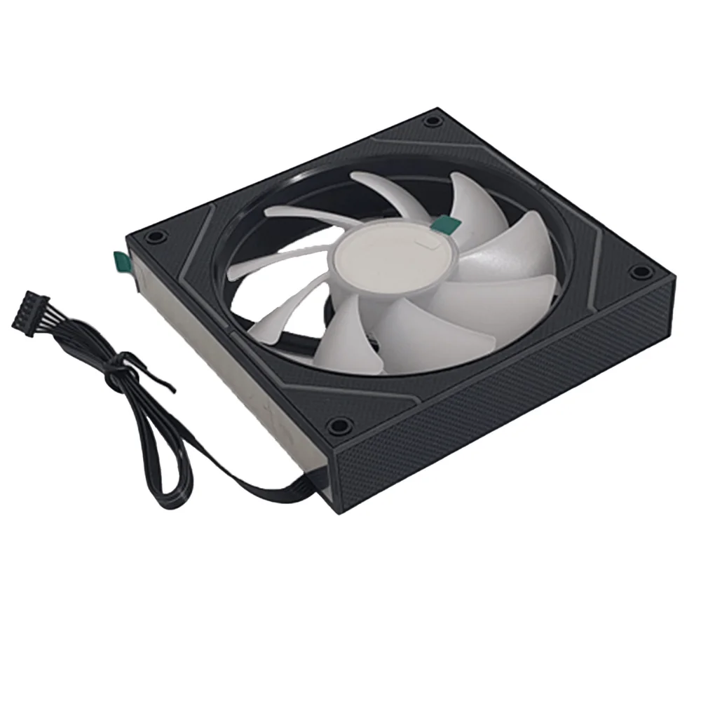 Kit Cooler C3tech RGB F9-l660bkRGB Com Controladora Preto 6