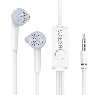 Fone De Ouvido Com Fio In-ear P2 P3 3.5mm Branco
