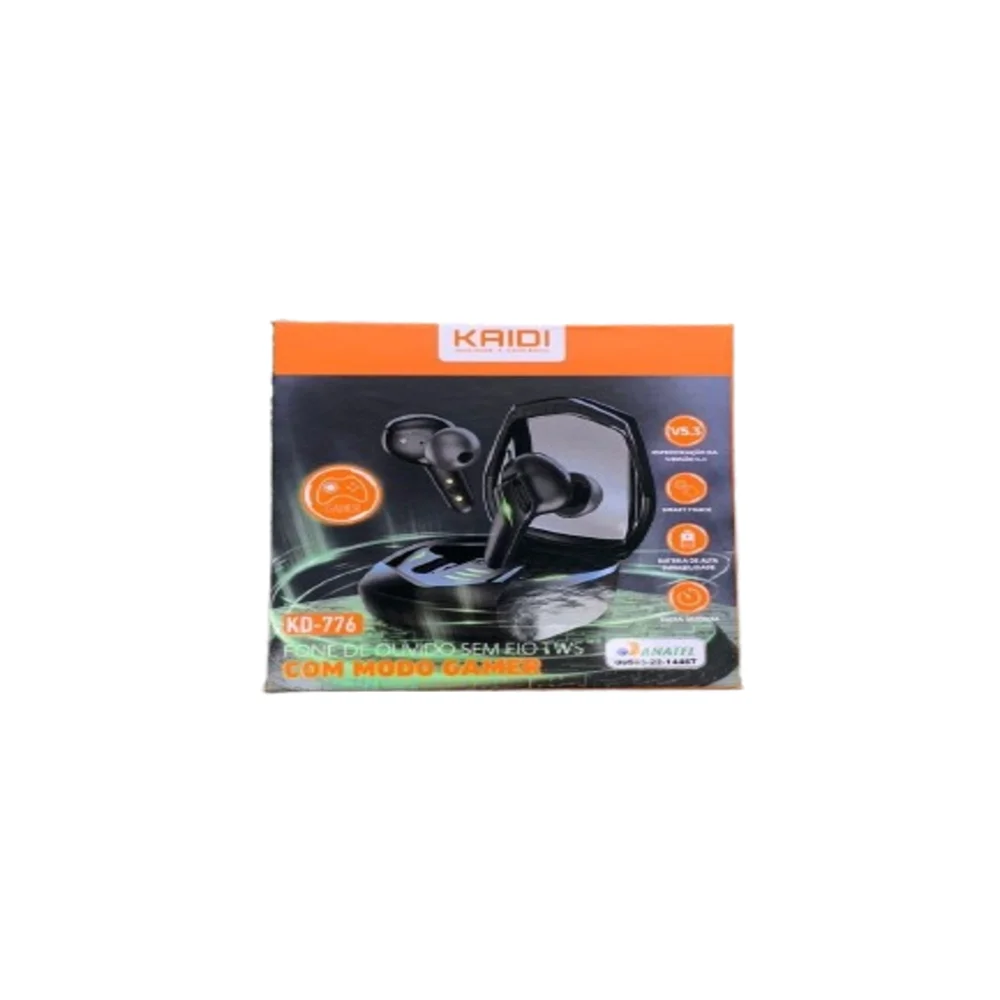 Imagem 4 de 5 do produto Fone Gamer Bluetooth Sem Fio Kaidi Tws Kd-776
