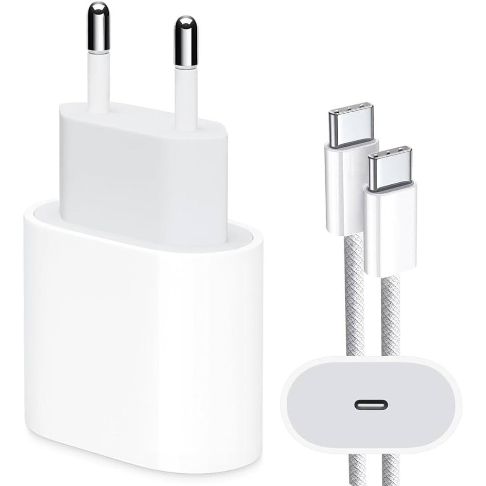 Carregador Turbo 20w Usb-c Para Iphone 15/16