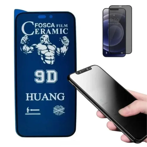 Imagem 5 de 5 do produto Película Privacidade Cerâmica Fosca Compatível Para Iphone 11 E Xr
