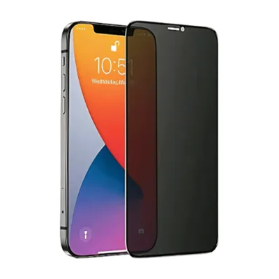 Película De Vidro 3d Tela Toda Privacidade Anti Espião Compatível Para Iphone 12 E 12 Pro