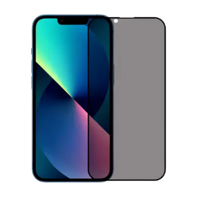 Película Privacidade 3d Vidro Compatível Para Iphone 13 Pro Max E 14 Plus