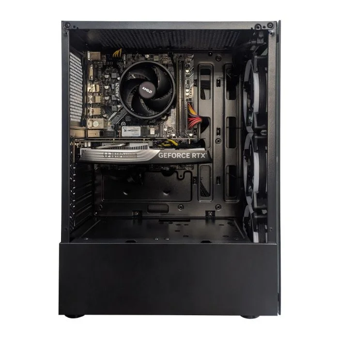Computador Gamer Stream Amd - 1086 Tc Dual Channel Ryzen 5 4500 Geforce RTX 4060 8GB 16gb Ddr4 (2x8GB) 512gb SSD C/3 Fans Linux - view 4