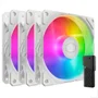 Kit 3 Fan Branco Cooler Master Sickleflow Edge 120mm ARGB 3