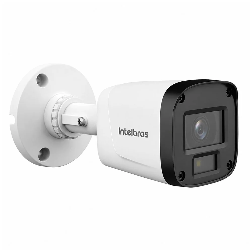 Imagem 2 de 5 do produto Kit 12 Câmeras Intelbras Vhd 1220 B G7 Full Color Bullet Ir 20m + Dvr Intelbras Mhdx 1116c 16 Canais