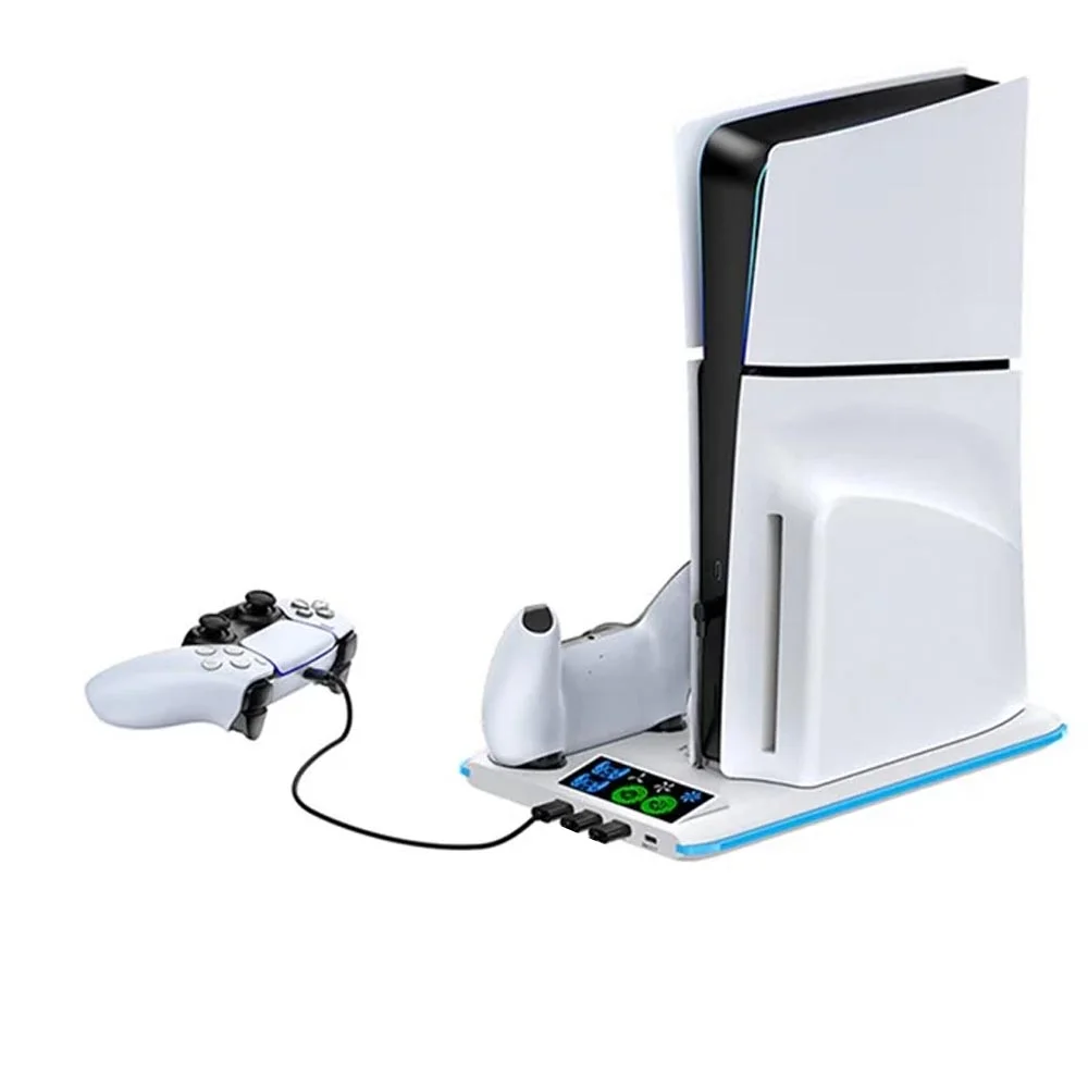 Imagem 2 de 5 do produto Base Cooler Compativel Ps5 Pro Slim Fat RGB Iv-p5364