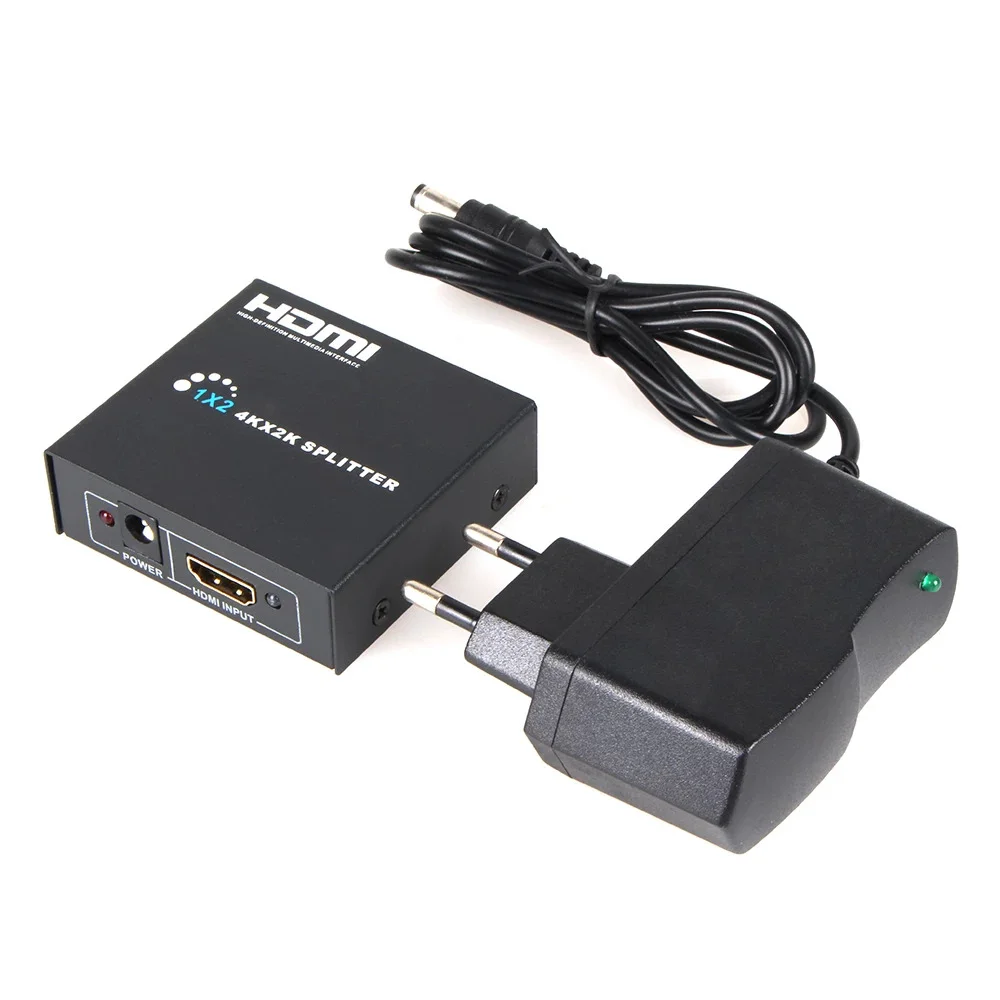 Imagem 2 de 3 do produto Divisor Splitter HDMI Conversor 1x2 Duplica Imagem