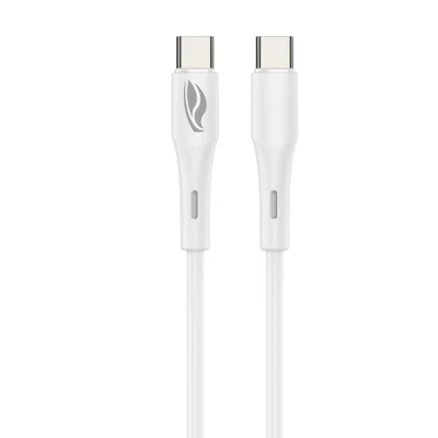 Cabo c3tech Usb-c X Usb-c 1metro Branco - Cb-p300wh