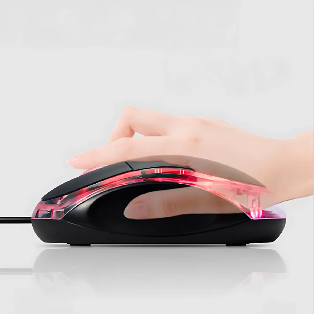 Imagem 4 de 4 do produto Mini Mouse Lehmox Ley-28, Óptico, 1200 DPI, USB, Ergonômico – Navegação Precisa