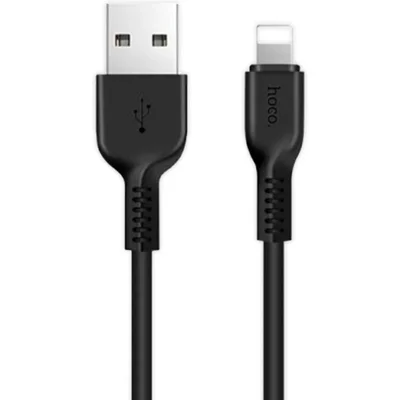 Cabo Carregador Usb Lightning Hoco – Carregamento Rápido – Turbo Reforçado 1 Metro