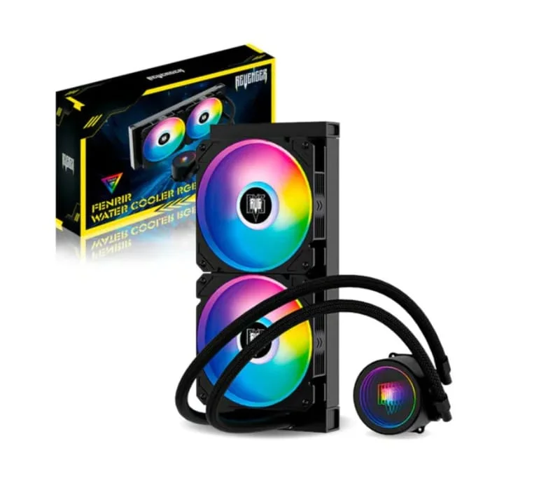 Water Cooler RGB G-vr240, 240mm, Revenger Preto **** 4