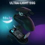 Mouse Gamer Sem Fio Attack Shark X11, 22000 Dpi, 59g, Tri-mode Com Dock Magnético, RGB, Preto