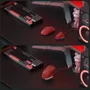 Mouse Gamer Sem Fio Attack Shark X11, 22000 Dpi, 59g, Tri-mode Com Dock Magnético, RGB, Vermelho