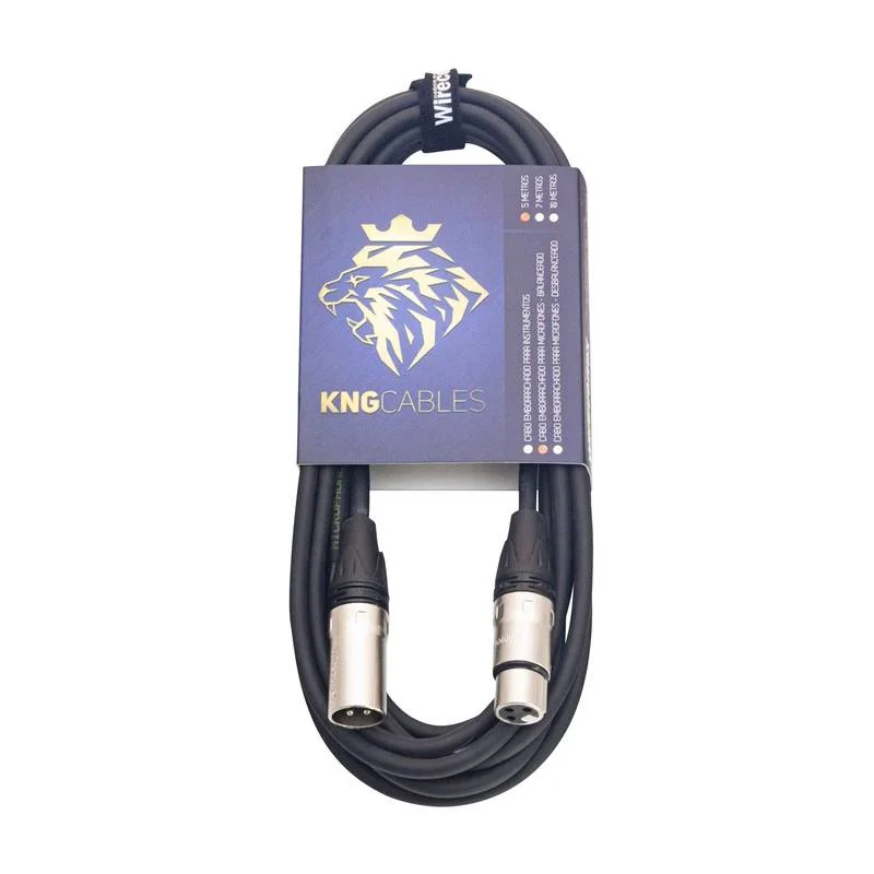 Imagem 2 de 3 do produto Cabo Para Microfone Balanceado Mcb-03 3 Metros Wireconex