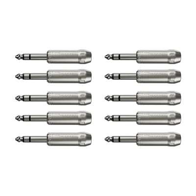 Wc 1133 Trs Conector (1/4) Stereo Linha Wireconex 10 Unidades