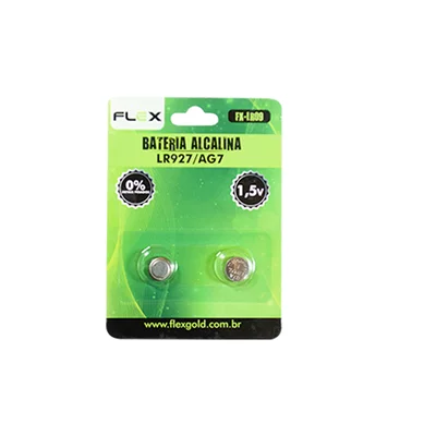 Bateria Botao 1.5v Lr927/395/ Ag7 Cart. C/2 Fx-lr09