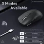 Mouse Gamer Sem Fio Attack Shark X6, 26000 Dpi, Paw3395, Tri-mode Com Dock Magnético, RGB, Preto