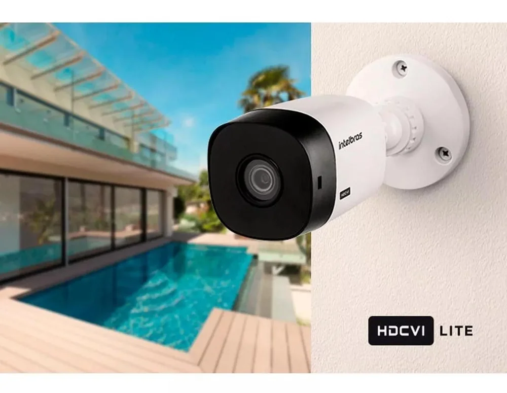 Kit Duas Cameras De Segurança Intelbras Vhl 1120 B