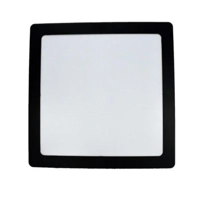 Painel Embutir 24w Quadrado Cor Preto Branco Frio
