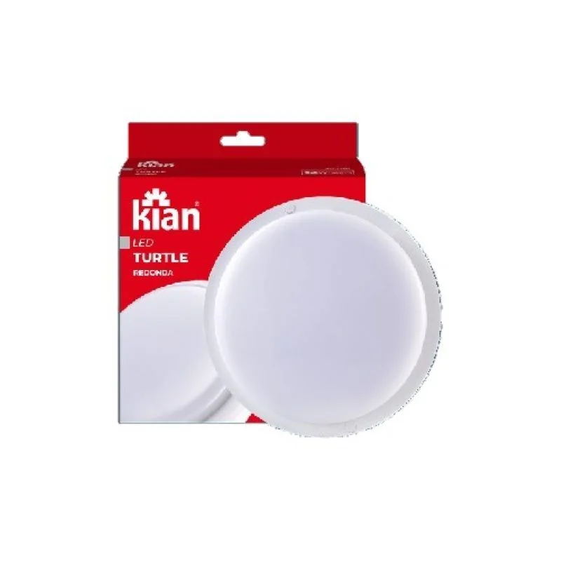 Imagem 4 de 5 do produto Luminária LED Tartaruga 12w Redonda Bivolt