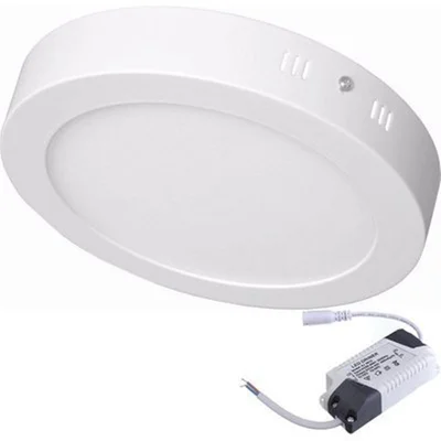 Painel LED Sobrepor 24w Redonda Branca Fria Bivolt.