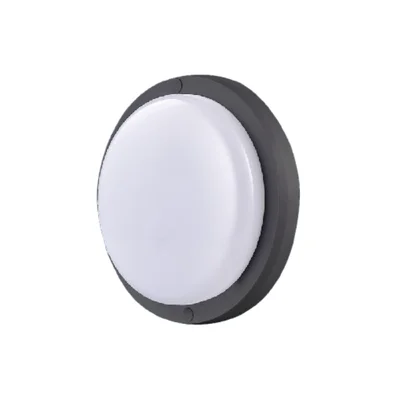 Luminária Tartaruga 18w Redonda Cor Preta Bivolt
