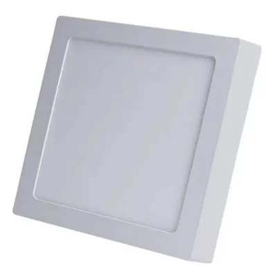 Painel LED Sobrepor 24w Quadrado  Branca Frio Bivolt.