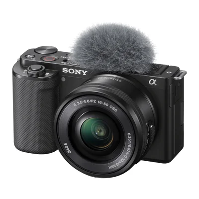 Câmera Fotográfica Sony Zv-e10l E Lente Pz 16-50mm Preta
