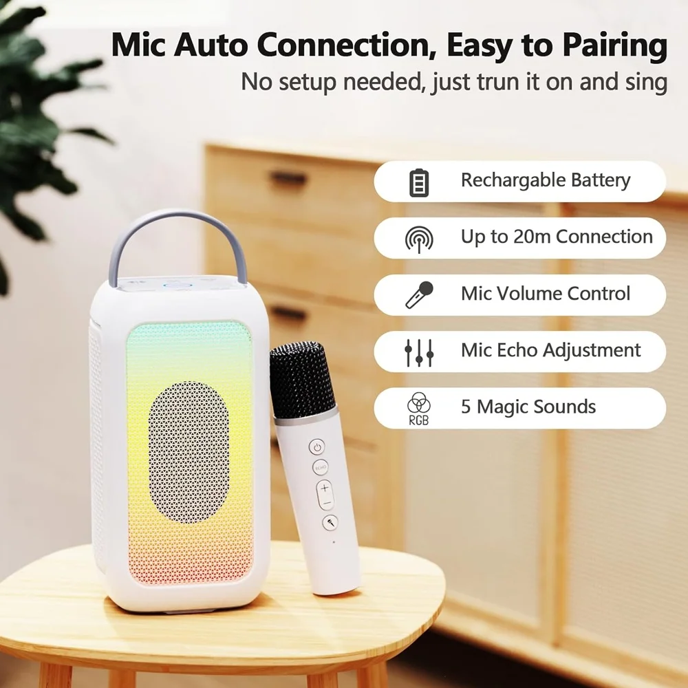 Imagem 2 de 5 do produto Caixa De Som Bluetooth Bobtot Ep20 Branca
