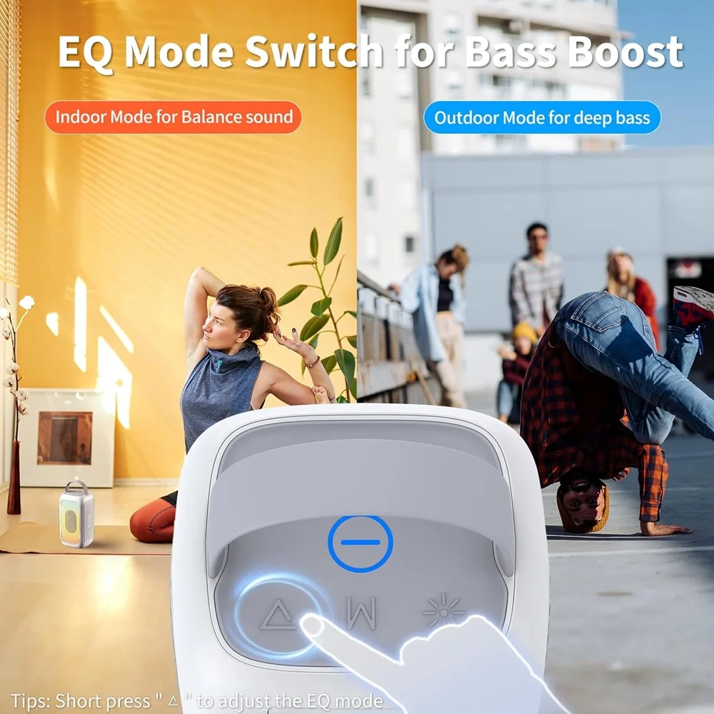 Imagem 5 de 5 do produto Caixa De Som Bluetooth Bobtot Ep20 Branca