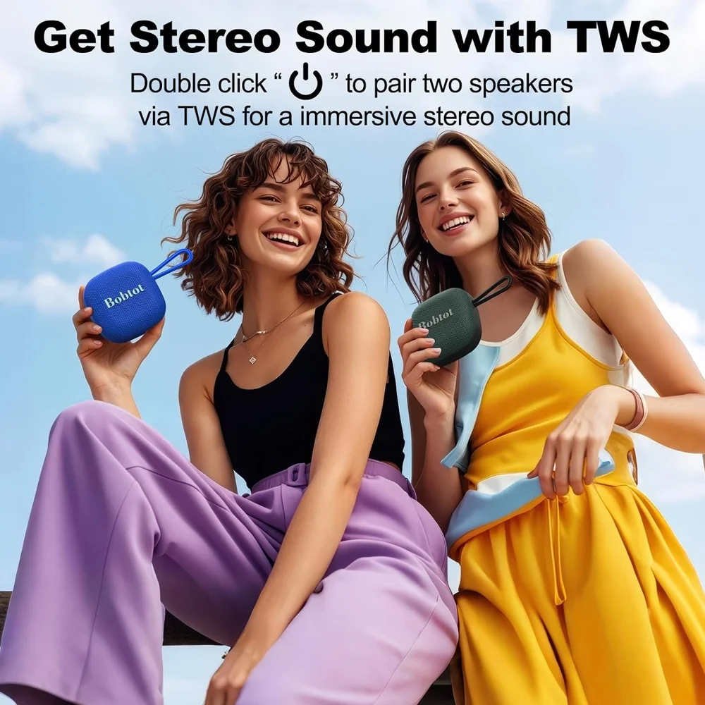 Imagem 2 de 5 do produto Caixa De Som Bobtot Et35 Alto-falante Bluetooth Azul
