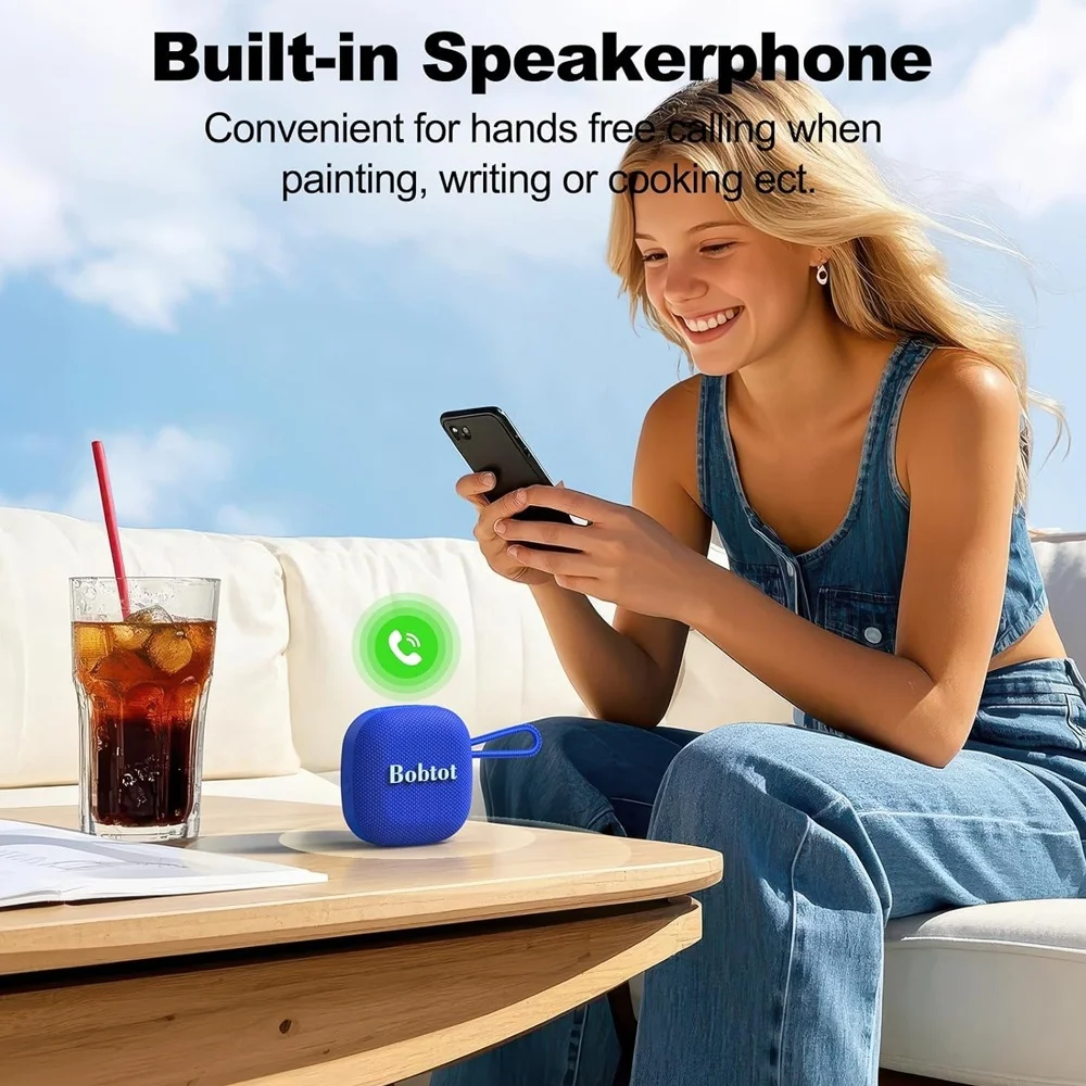 Imagem 3 de 5 do produto Caixa De Som Bobtot Et35 Alto-falante Bluetooth Azul