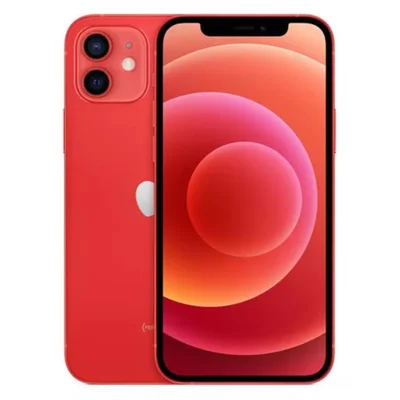 Usado: Iphone 12 64 Gb Vermelho - Muito Bom